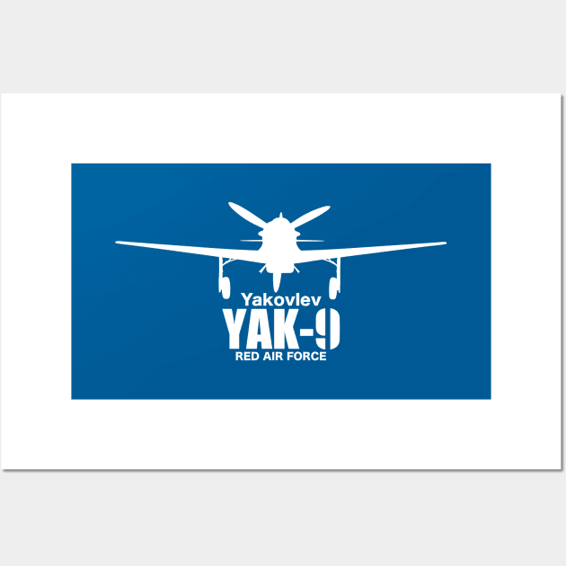 Yakovlev Yak-9 Wall Art by TCP